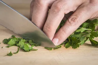 厨师装扮的大人小孩烹饪美食健康家庭情侣亲子素材