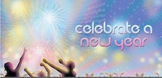 绚丽烟花背景矢量图