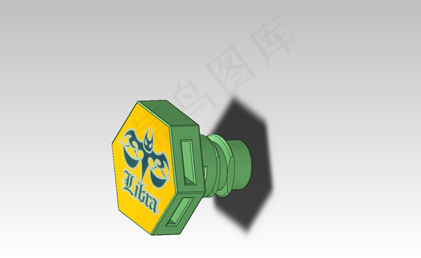 五个部分建立陀螺天秤座螺杆