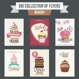 欧美潮流复古风格宣传单页设计