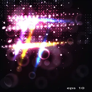 璀璨星光背景04—矢量素材