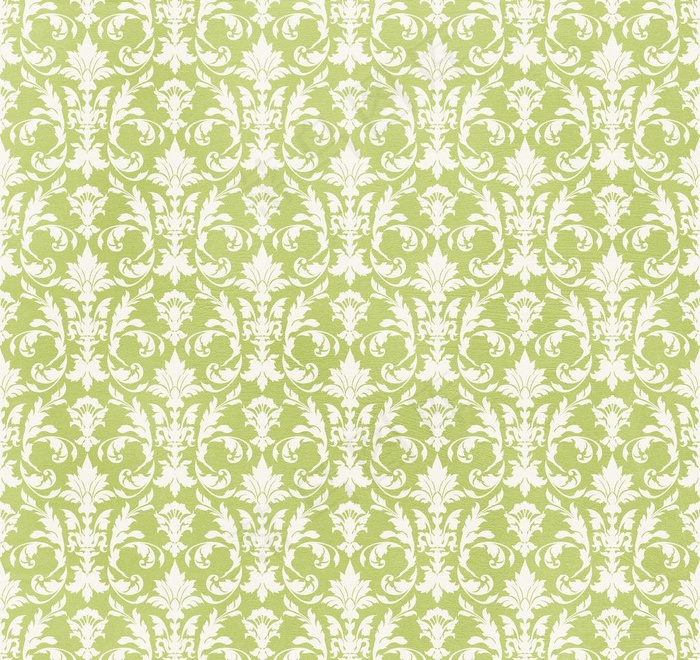 绿色华丽欧式花纹图片