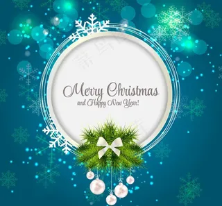 梦幻光斑圣诞节背景图片