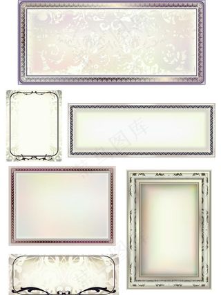 古典相框素材图片