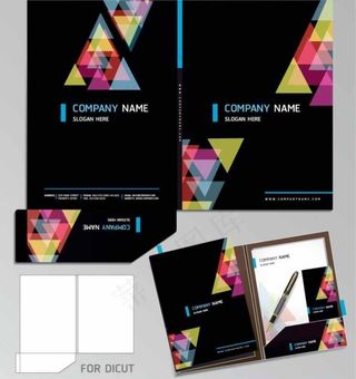 黑色大气vi设计