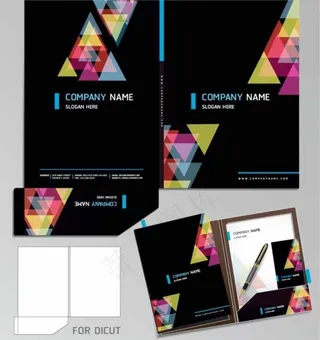 黑色大气vi设计