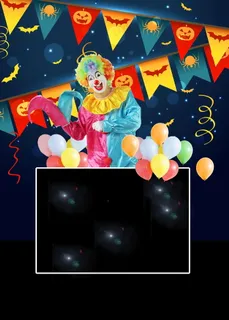 卡通四月一日愚人节促销宣传海报