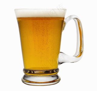 一杯啤酒图片