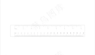 尺子图片