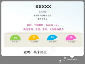 工作岗位人才竞聘PPT模板预览图