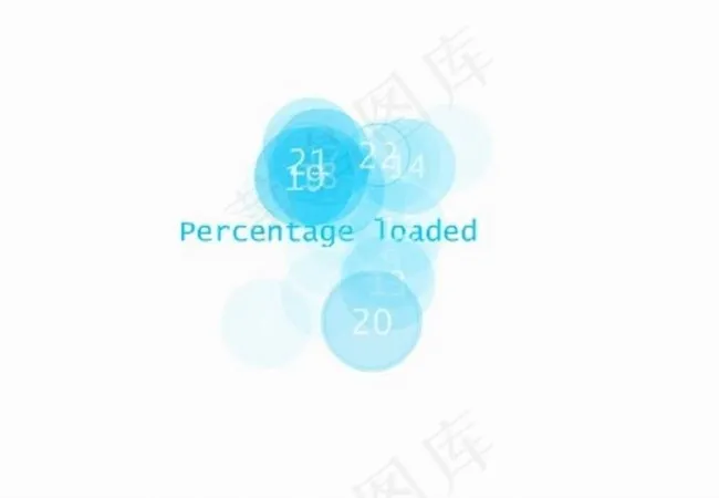 随机数字气泡