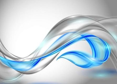 动感透明波纹背景矢量素材三