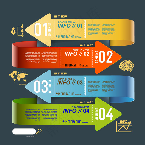 时尚数字标签矢量素材-3