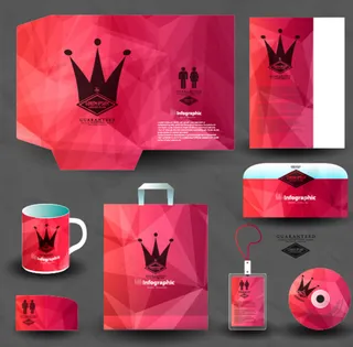 几何拼接VI视觉图片