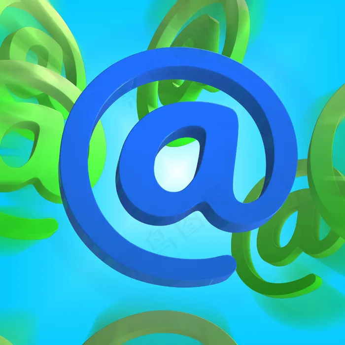 在标志符号发送邮件的电子邮件