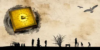 创意企业文化海报背景psd素材免费...