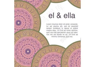 印度婚礼卡背景