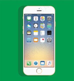 现代科技矢量图 手机