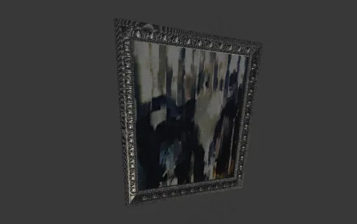 欧式画框模型图片