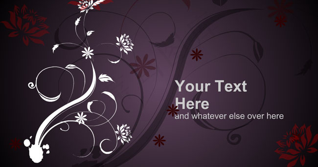 插画风格花纹过渡flash