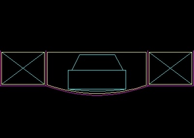 电视柜图块cad家具图块素材200...