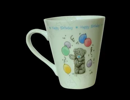 小熊马克杯图片