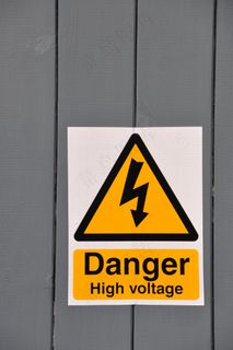高压危险标志