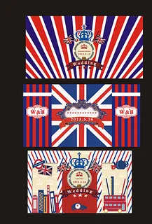 英伦婚礼背景图片