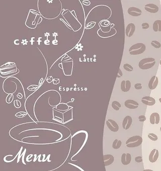 咖啡店菜单封面