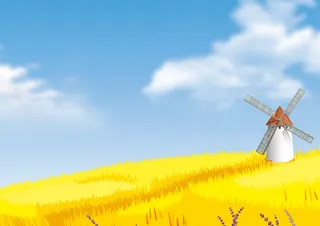 秋游小报手抄报模板