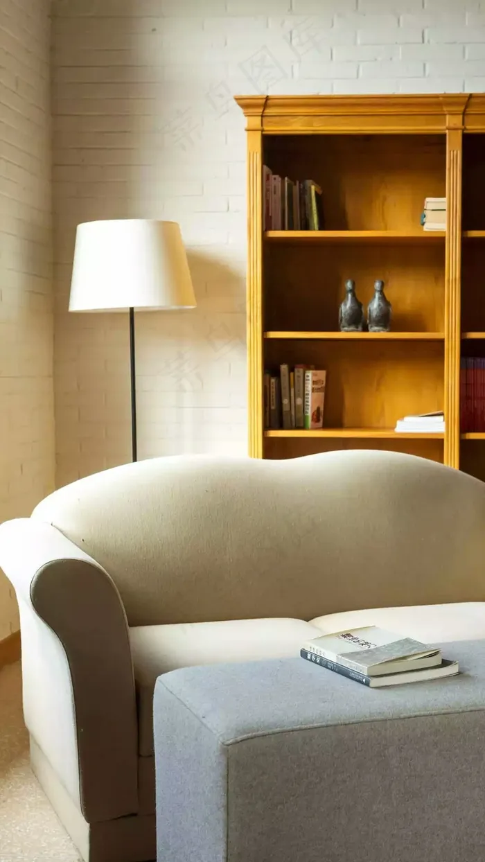 沙发与橱柜高清摄影图片