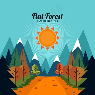 美美哒卡通元素手绘可爱背景素材