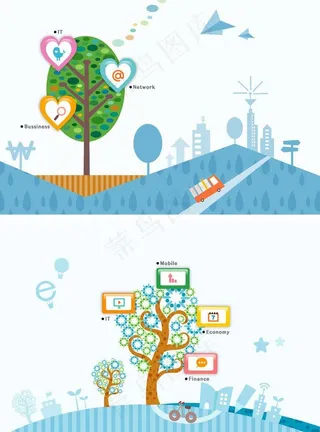 创意树图片