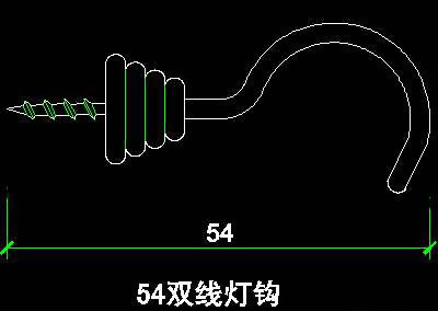 五金、装饰构造cad图块素材36