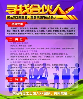 招聘海报 招聘海报