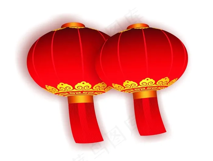 灯笼图片cdr矢量模版下载