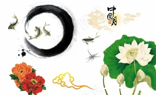 中国风素材 祥云图片