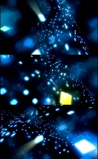 超高清3D空间粒子光斑