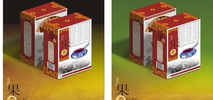 龙山果包装设计图片cdr矢量模版下载
