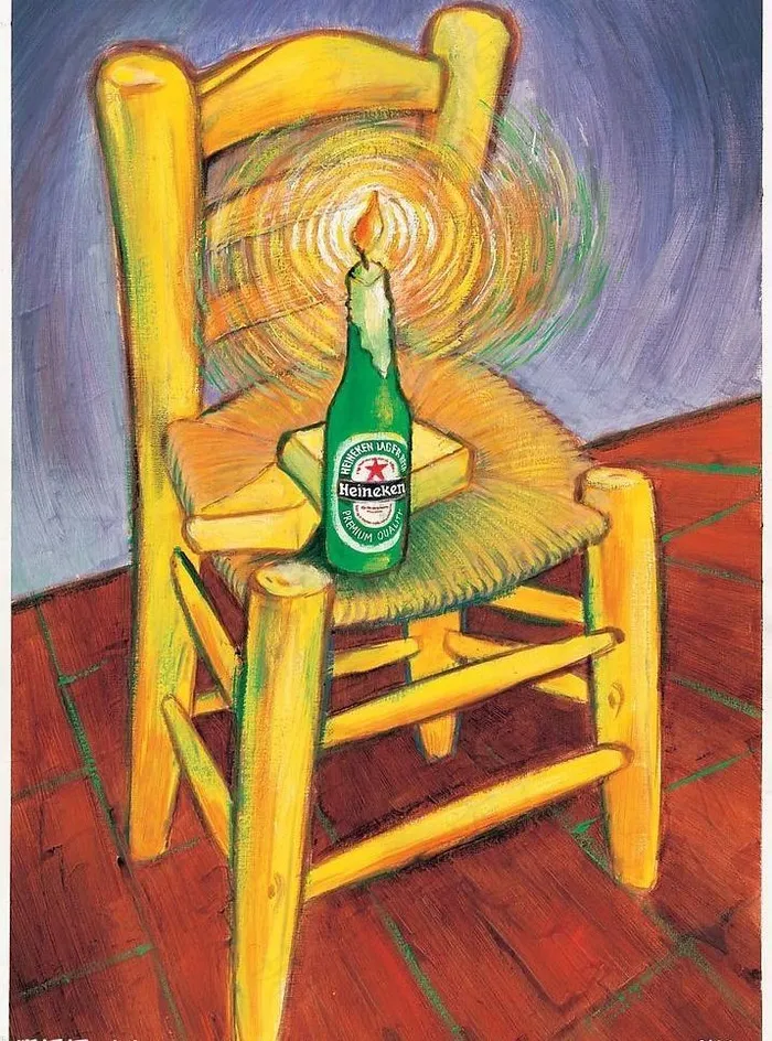 喜力啤酒艺术设计 梵高椅子篇图片