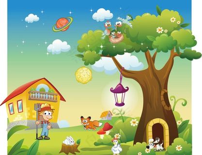 卡通背景图片 卡通背景图片