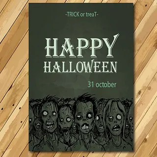 万圣节海报图片