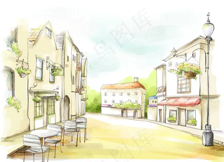 欧式建筑 欧式建筑