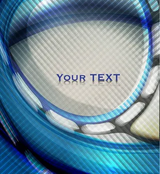 蓝色炫彩底纹花纹