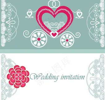 婚礼邀请卡图片