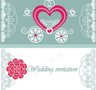 婚礼邀请卡图片