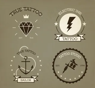 复古创意徽章设计