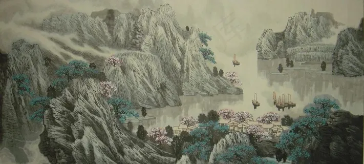 水墨山水图片