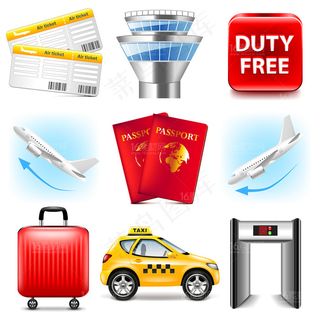 精美生活百科图标设计矢量素材