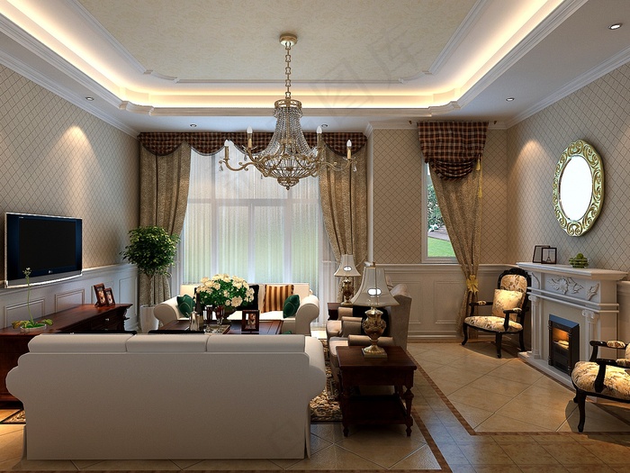 欧式装修设计效果图